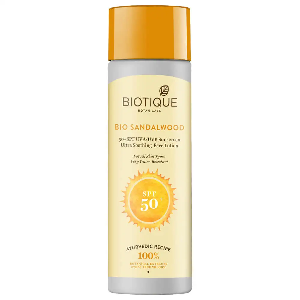 Biotique Bio Sandalwood Face & Body Lotion,  120 ml  All Skin Type