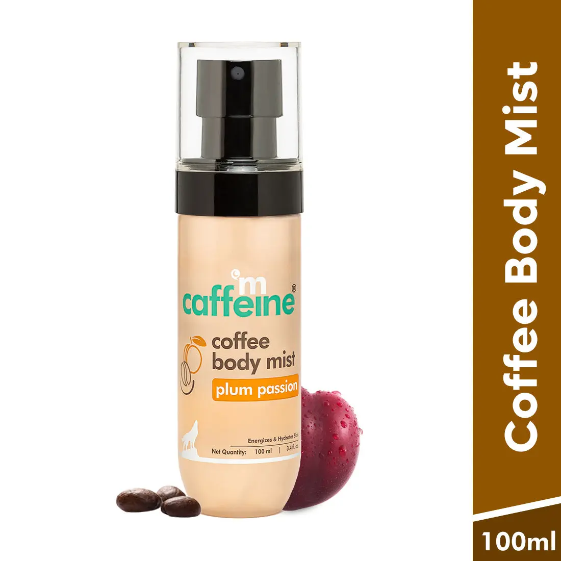 mCaffeine Plum Passion - Coffee Body Mist