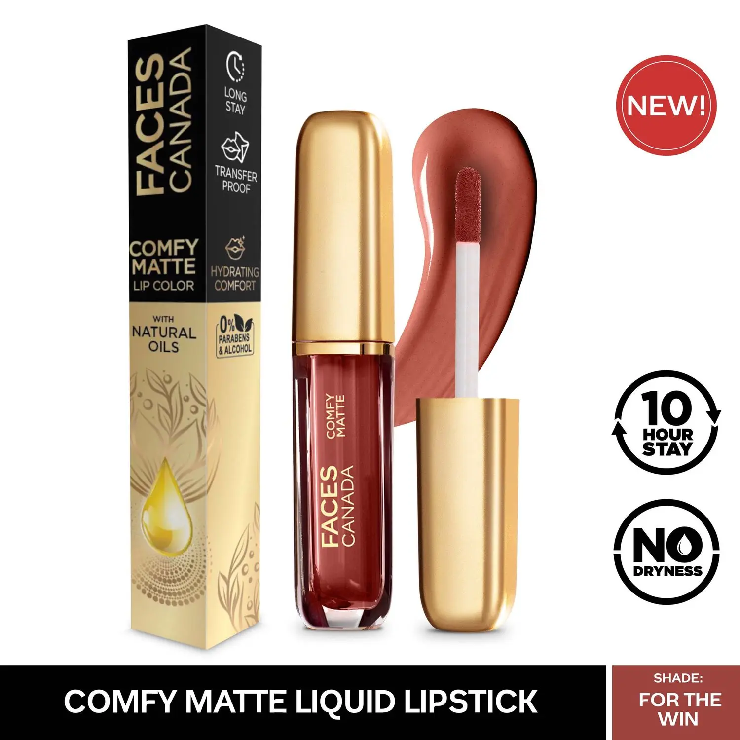 Faces Canada Lip & Eye Combo - For The Win + Magneteyes Kajal