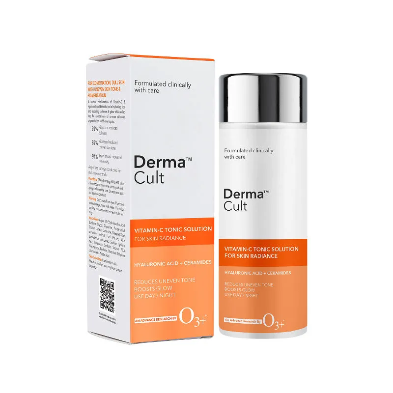 O3+ Derma Cult Vitamin C Tonic Serum Solution Toner