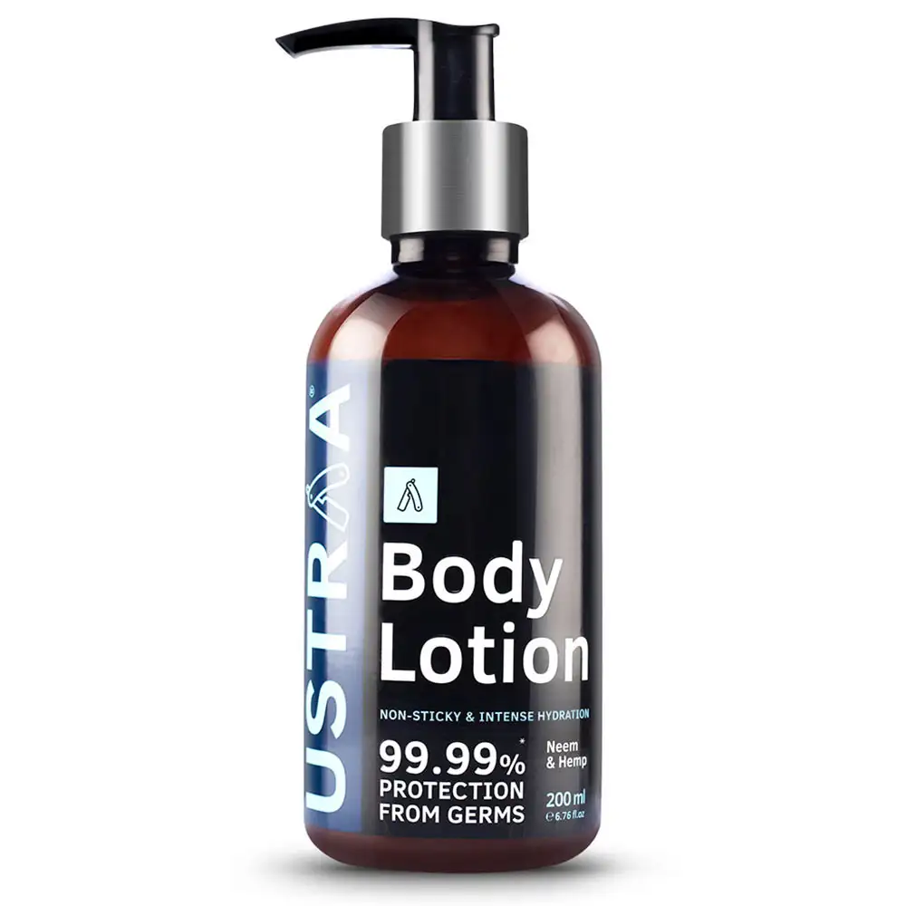 Ustraa Body Lotion,  200 ml  99.99% Protection From Germs