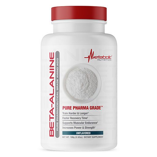 Beta Alanine - 100 Grams - Metabolic Nutrition