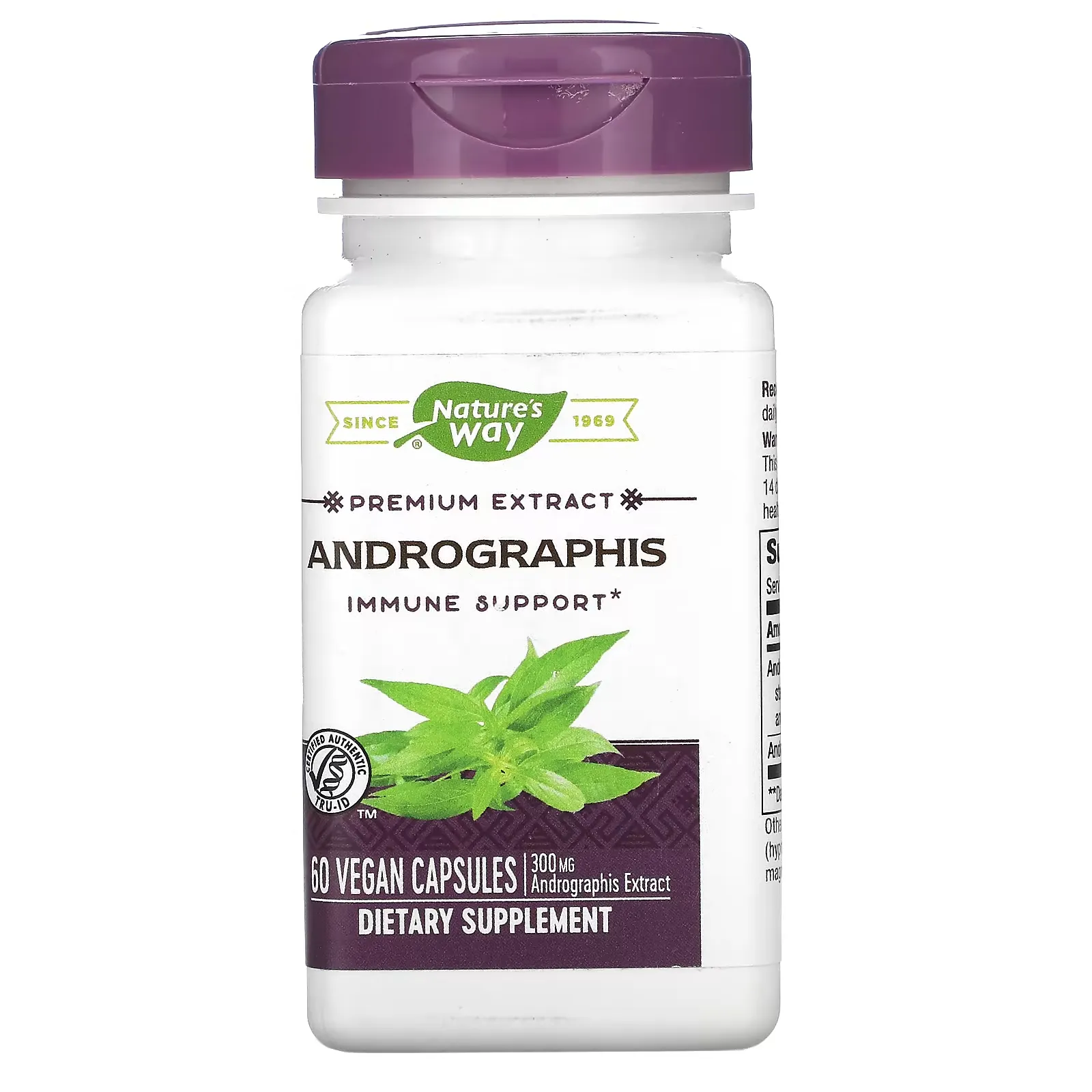 Andrographis, 300 mg, 60 Vegan Capsules