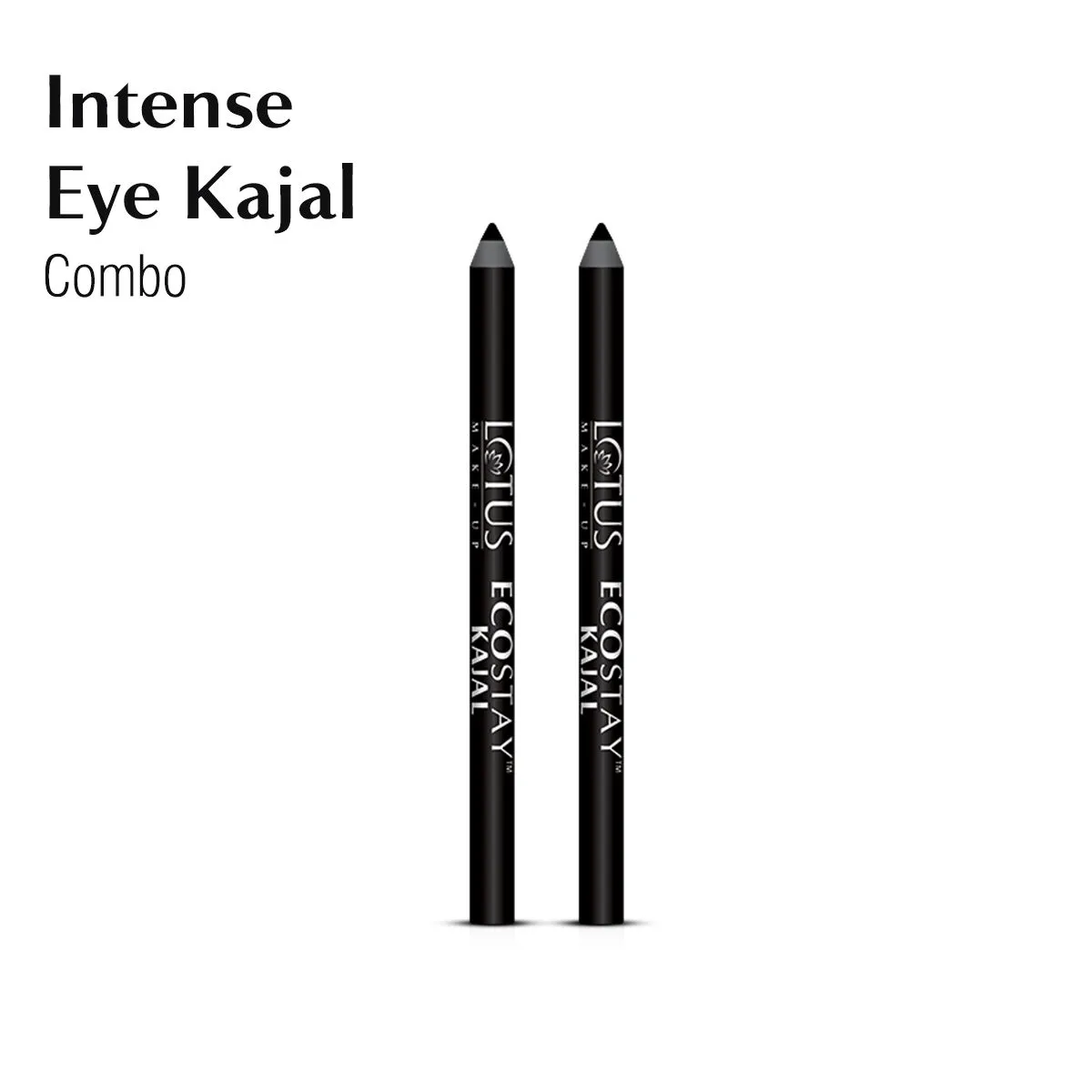 Lotus Make Up Intense Eye Kajal Combo