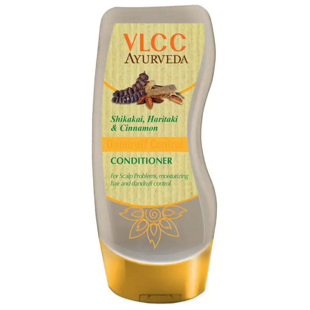 VLCC Ayurveda Dandruff Control Conditioner,  100 ml  Shikakai, Haritaki and Cinnamon