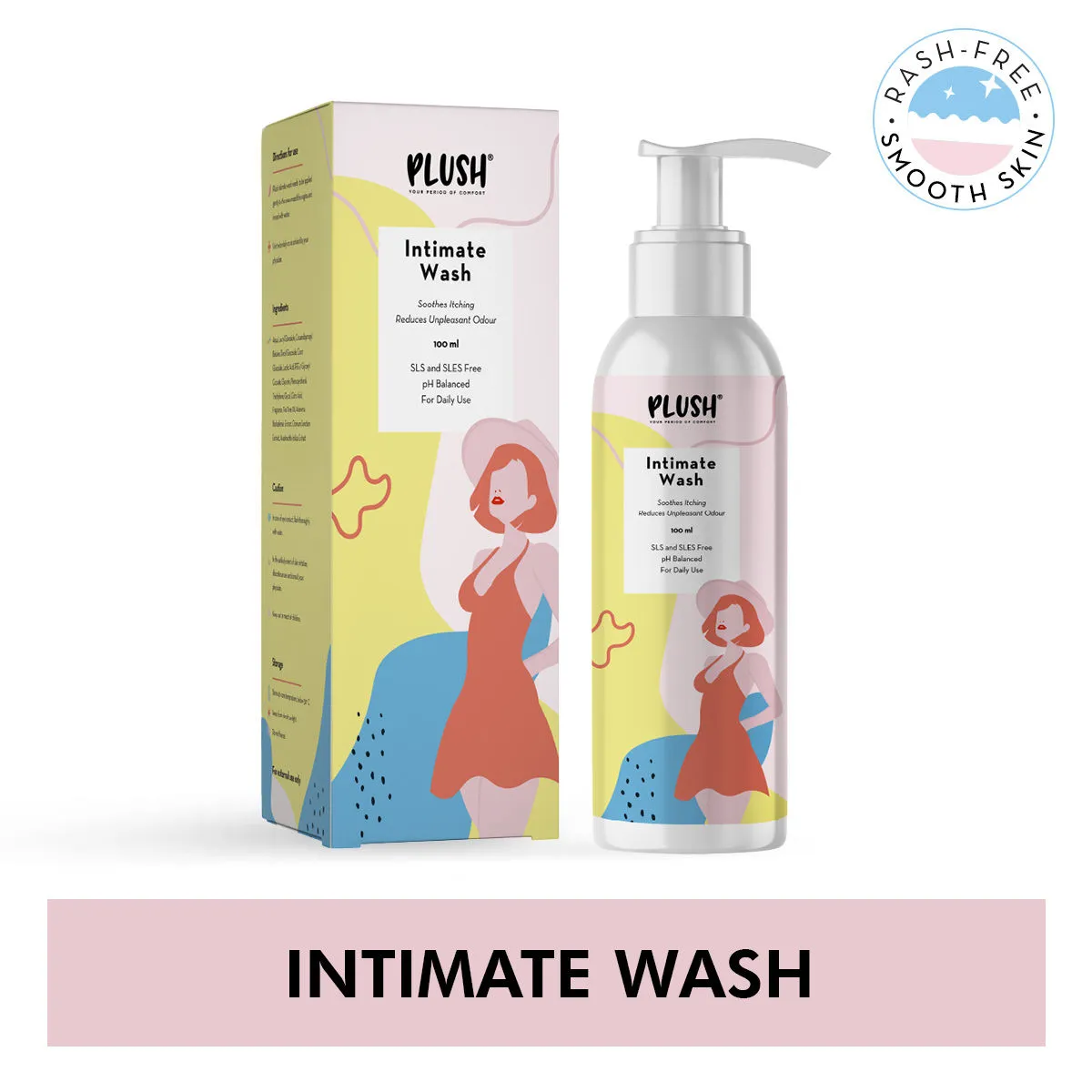 Plush All Natural Intimate Wash for Women