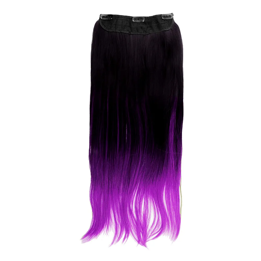 Streak Street Electric Purple Ombre Hair Extensions