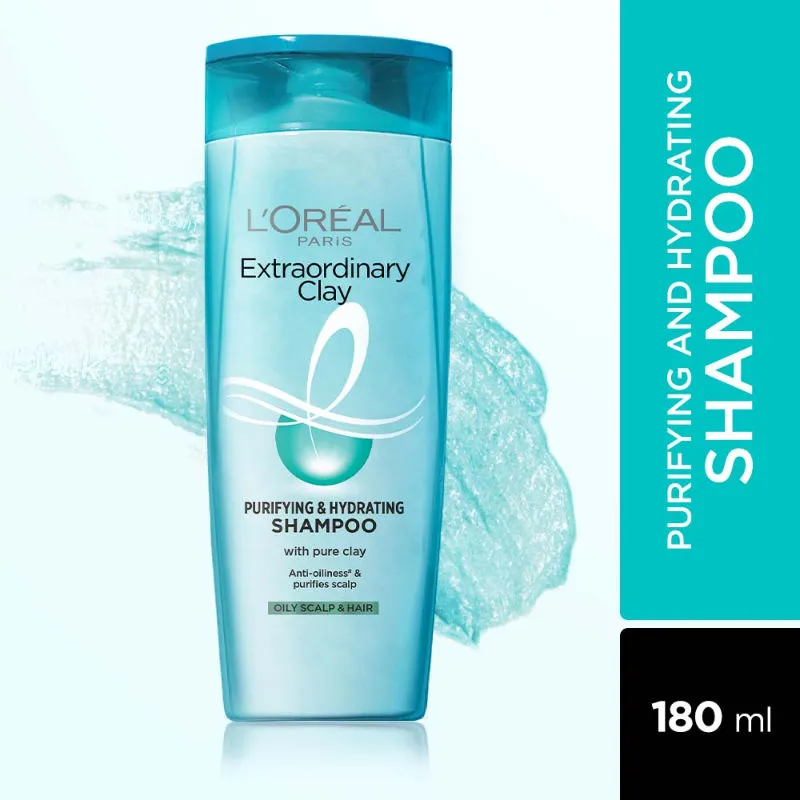 LOreal Paris Extraordinary Clay Purifying & Hydrating Shampoo