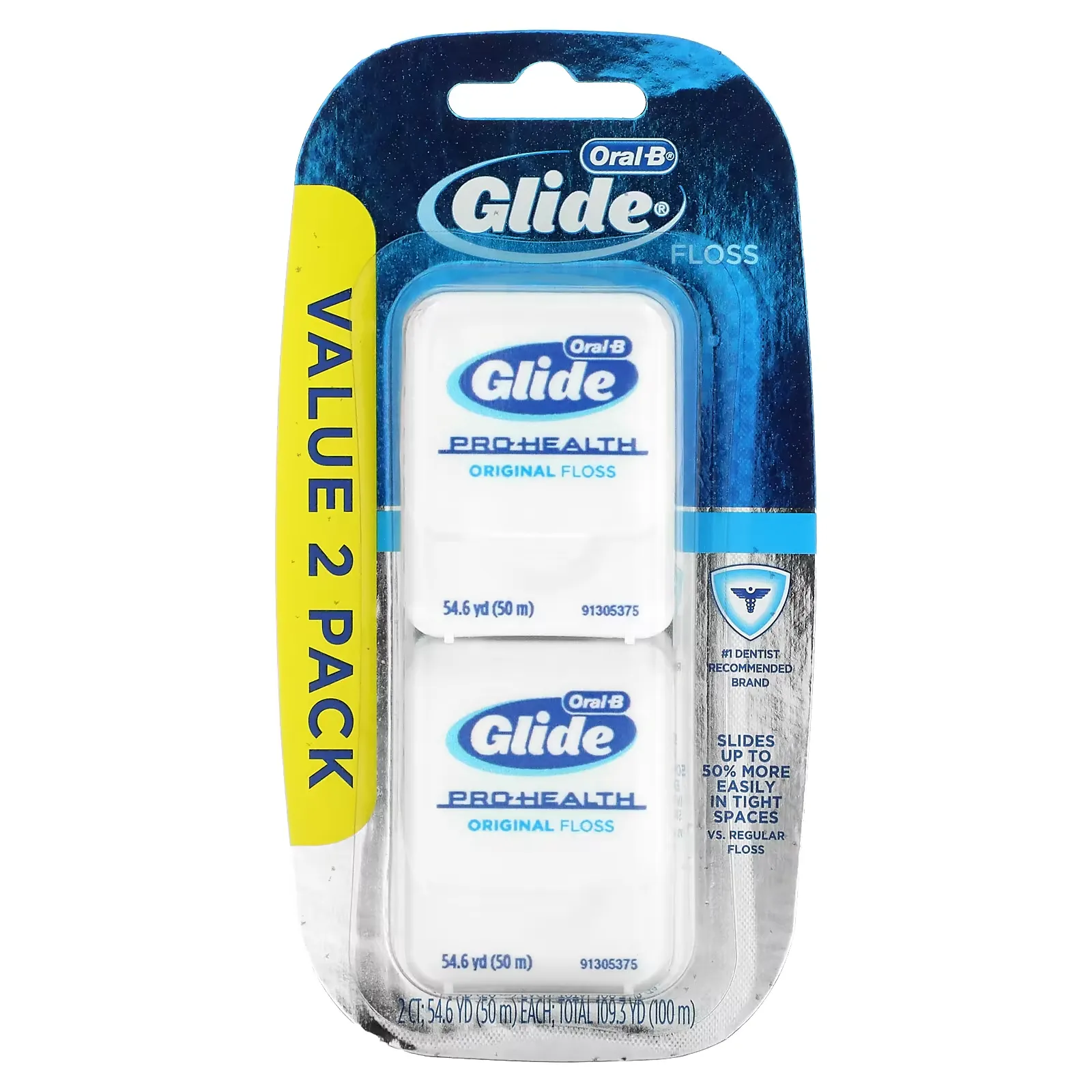 Glide, Pro-Health, Original Floss, 2 Pack, 54.6 yd (50 m) Each