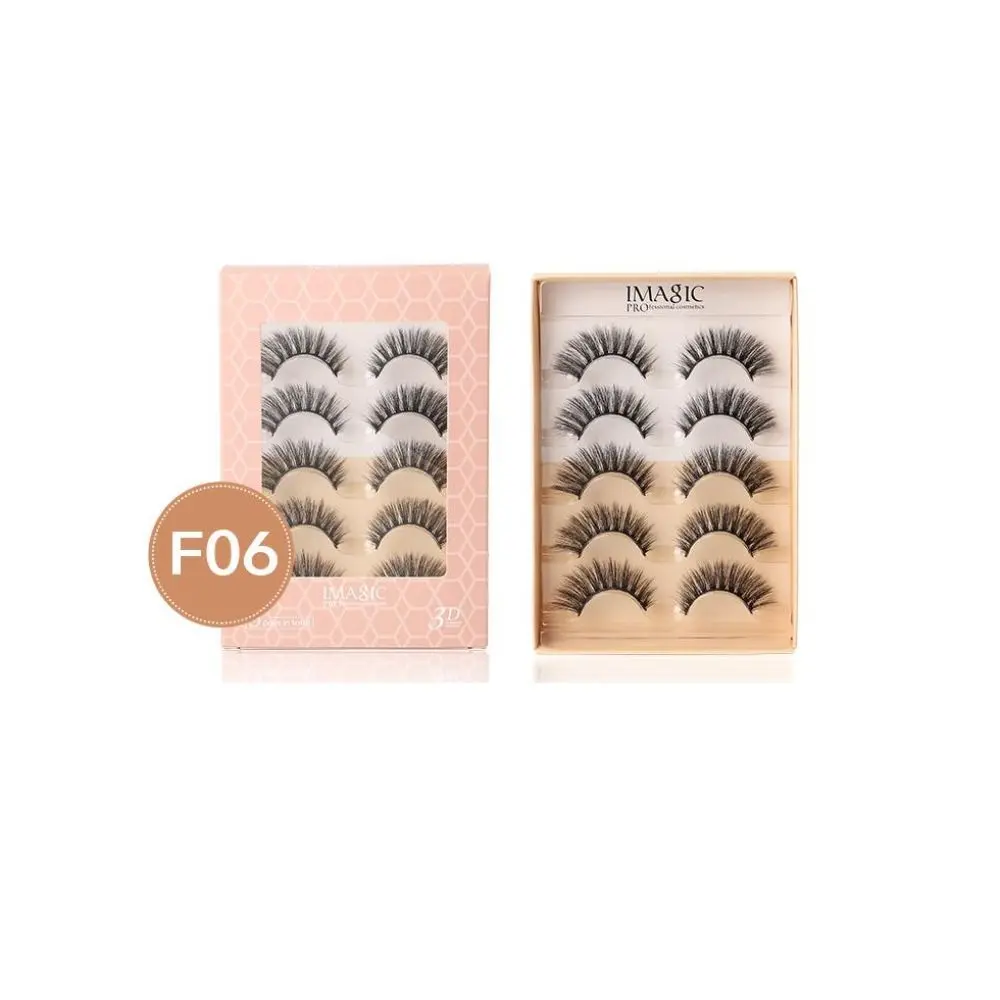 IMAGIC PROfessional Premium 3D Eyelashes 5 Pair (F06)