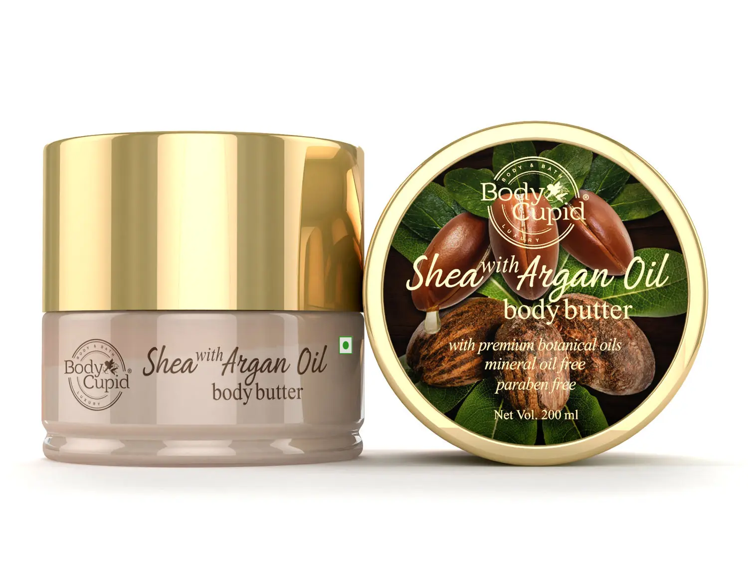 Body Cupid Shea and Argan Oil Body Butter (200 ml)