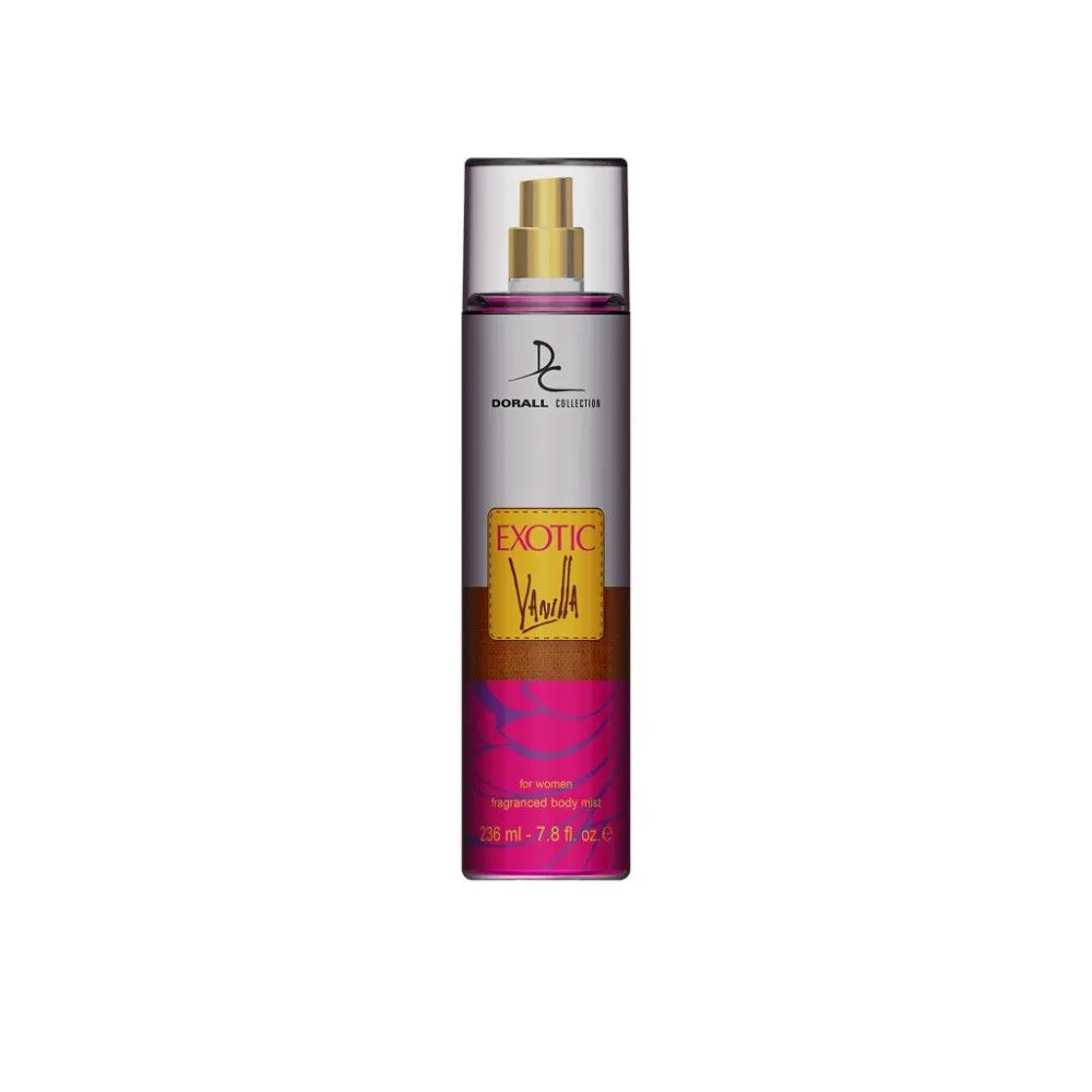 Dorall Collection Exotic Vanilla Fragrance Body Mist For Women