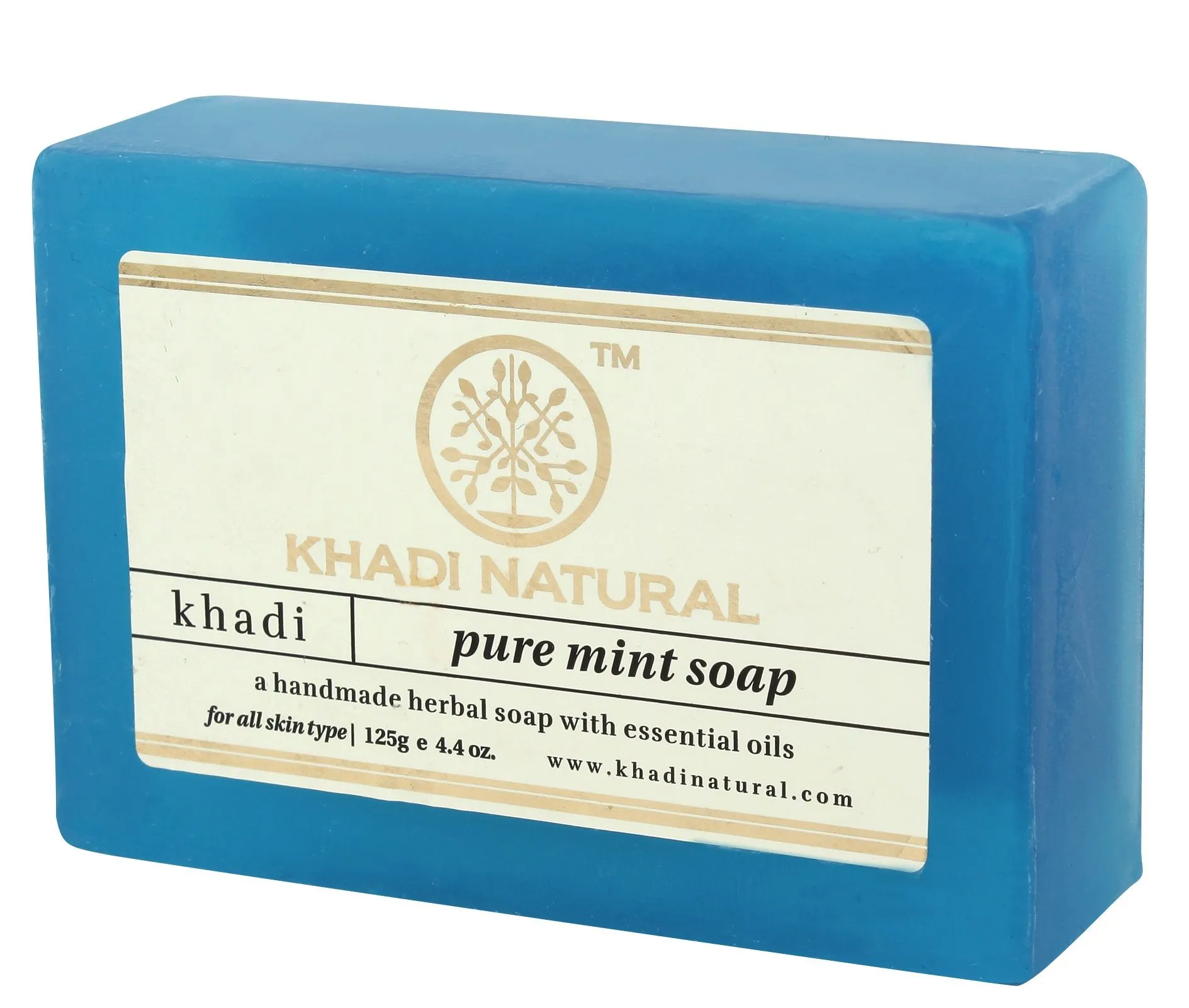 Khadi Natural Pure Mint Soap