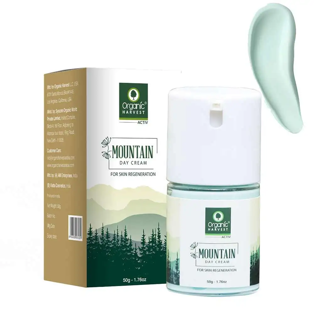 Organic Harvest Mountain Day Cream,  50 g  for Skin Regeneration