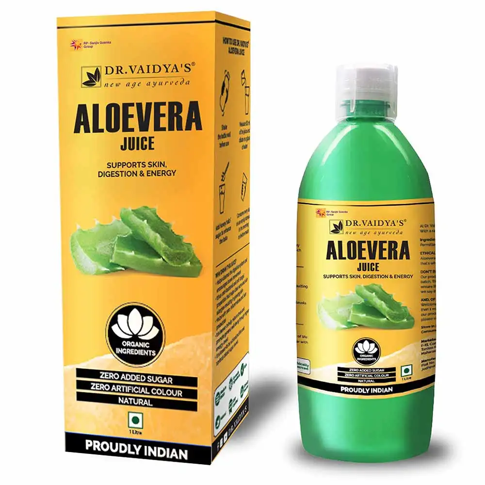 Dr. Vaidya's Aloevera Juice,  1 L  Natural