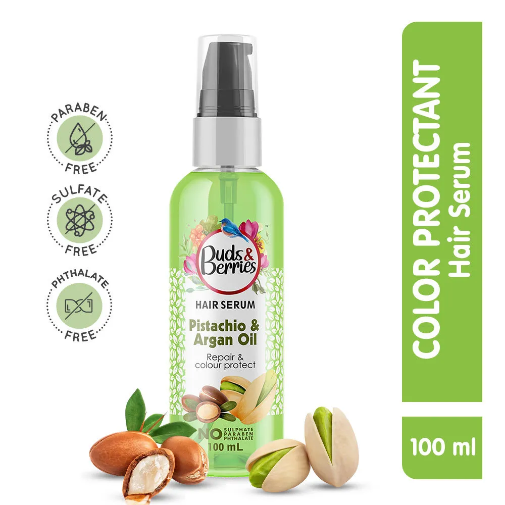 Buds & Berries Pistachio & Argan Oil Hair Serum