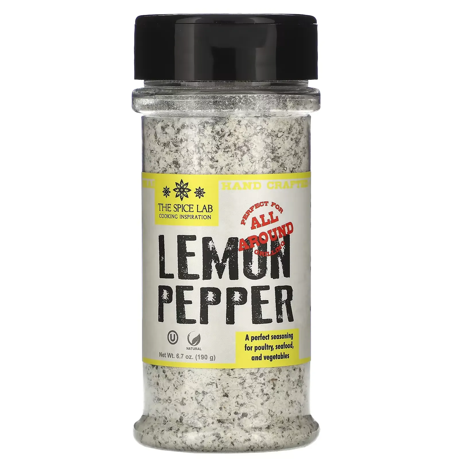 Lemon Pepper, 6.7 oz (190 g)