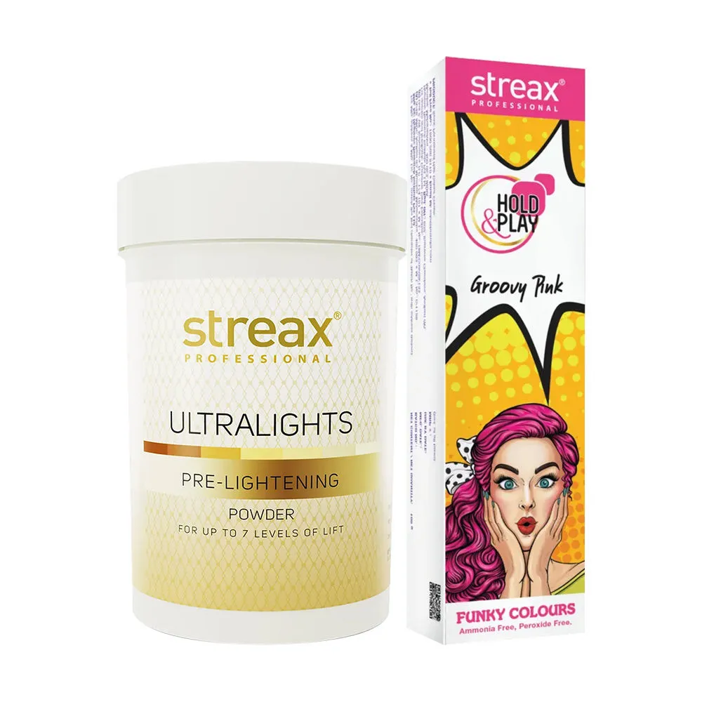 Streax Professional Funky Colour Combo - Groovy Pink