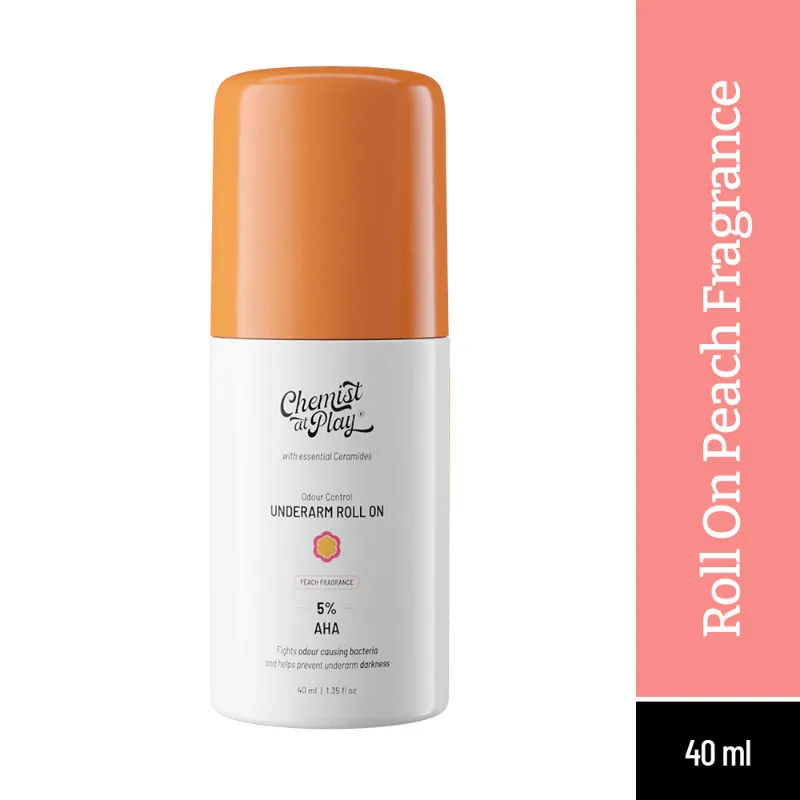 Chemist at Play Under Arm Roll On Peach Fragrance