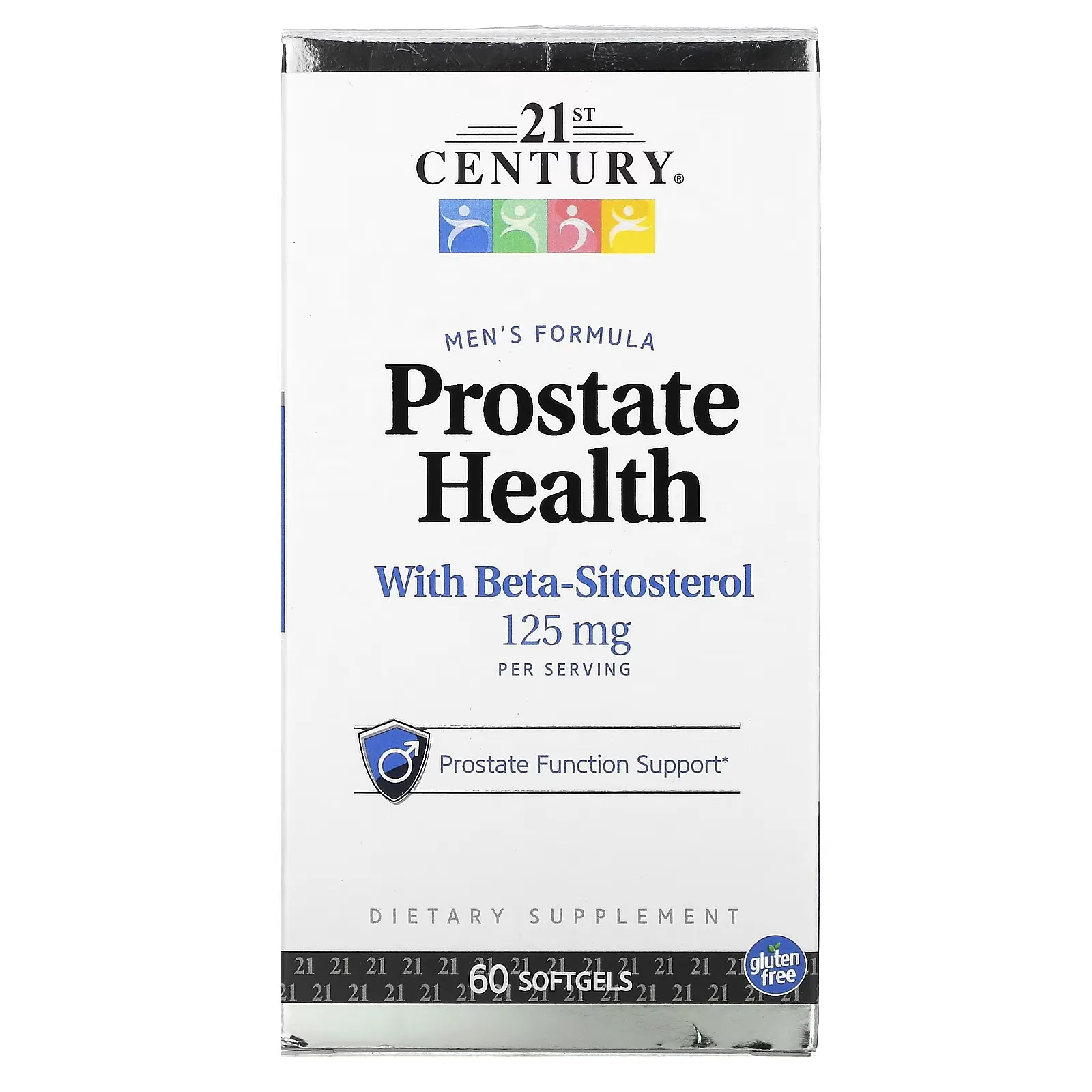 Prostate Health with Beta-Sitosterol, 125 mg, 60 Softgels