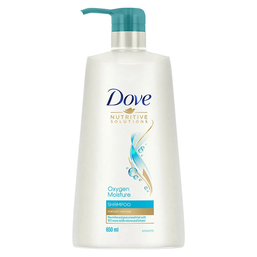 Dove Oxygen Moisture Shampoo For Flat Thin Hair