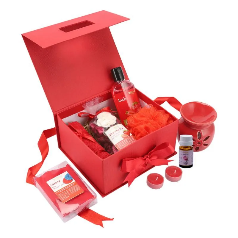 Bodyherbals Strawberry Bath And Body Spa Gift Set