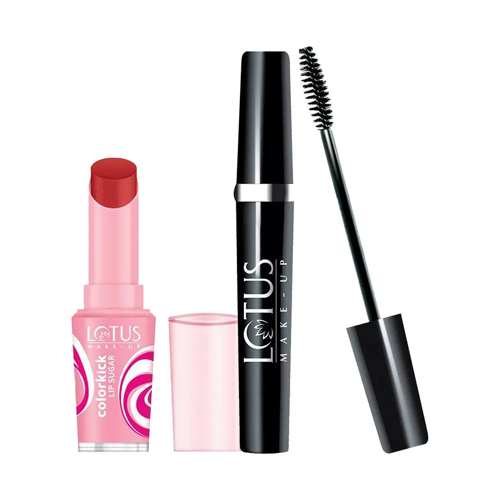 Lotus Makeup Kajal & Lip Sugar Combo