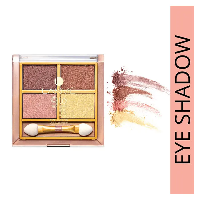 Lakme 9 To 5 Eye Quartet Eyeshadow - Desert Rose (7 g)