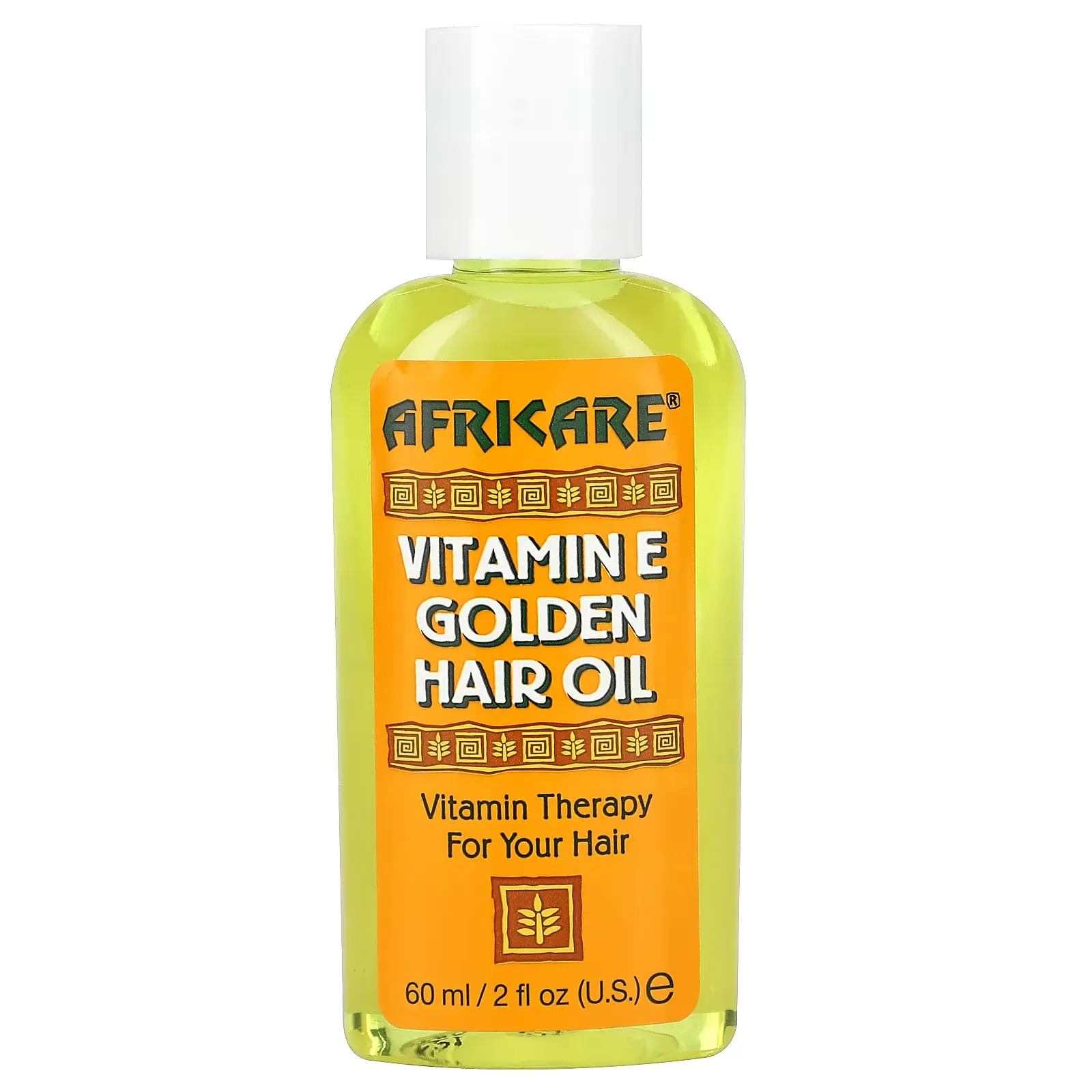 Africare, Vitamin E Golden Hair Oil, 2 fl oz (60 ml)