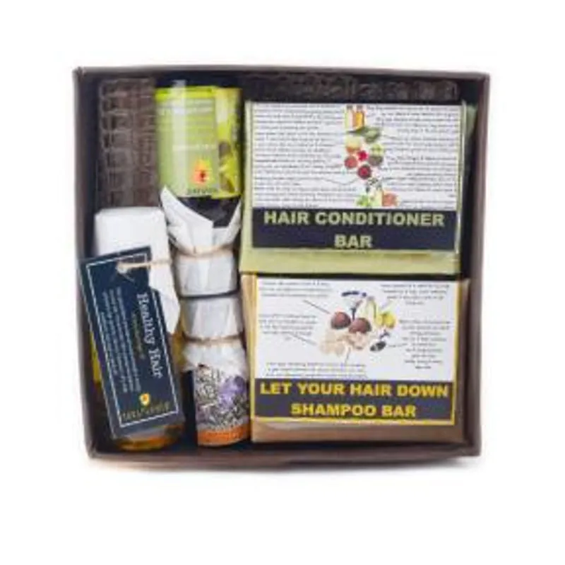 Soulflower Hair Care Hamper Set