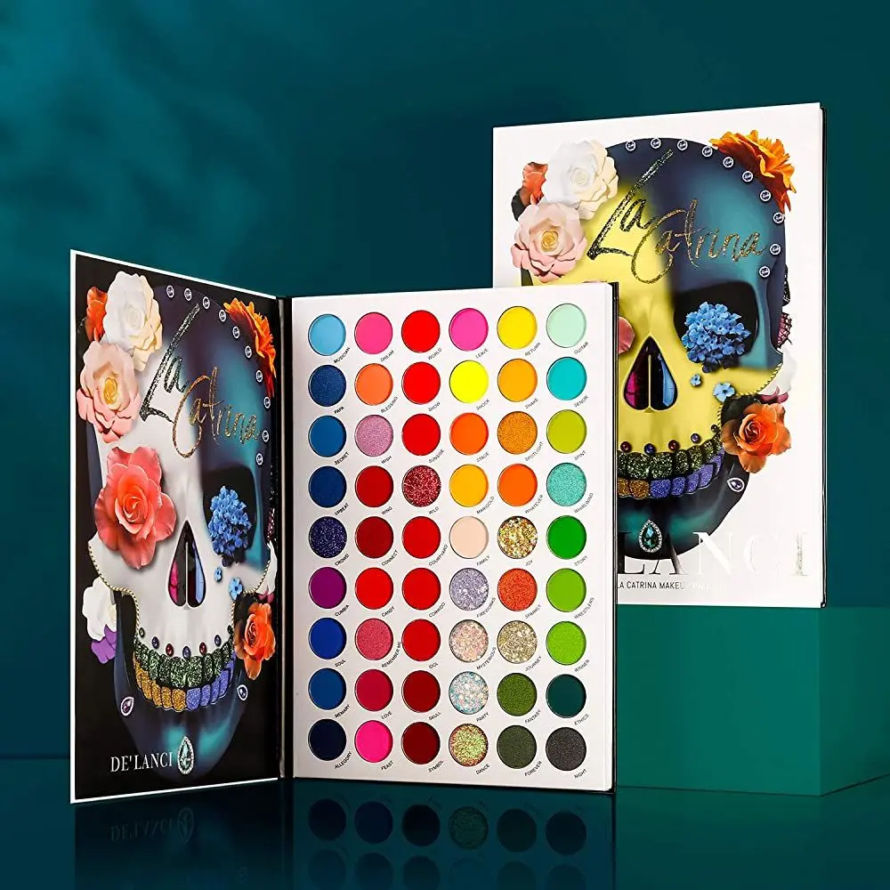 DE'LANCI LA Catrina 54 Color Makeup Palette 41..5g