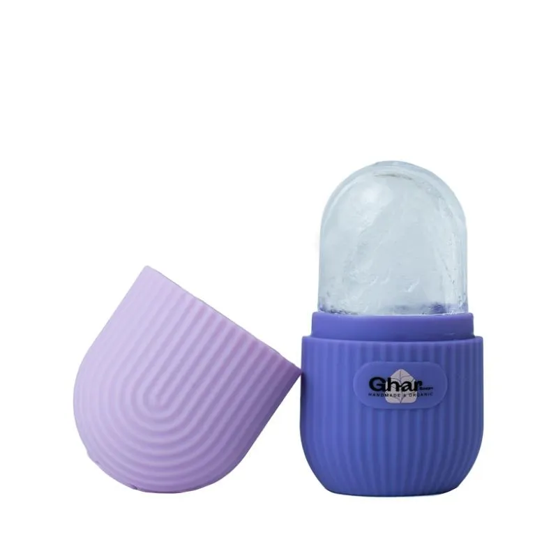 Ghar Soaps Ice Roller For Face & Eye Massage - Purple