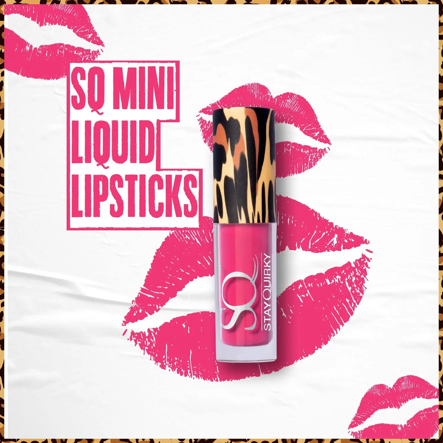 Stay Quirky Mini Liquid Lipstick Pink - Smarty Pants Bossy Lips 11 | Highly Pigmented | Non-drying | Long Lasting | Easy Application | Water Resistant | Transferproof | Smudgeproof(1.6 ml)