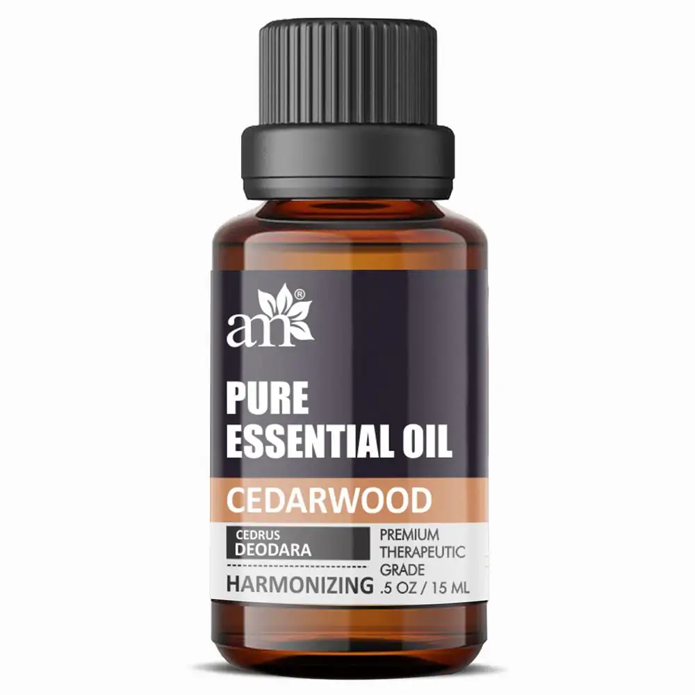 AromaMusk Pure Essential Oil,  15 ml  Cedarwood - Harmonizing