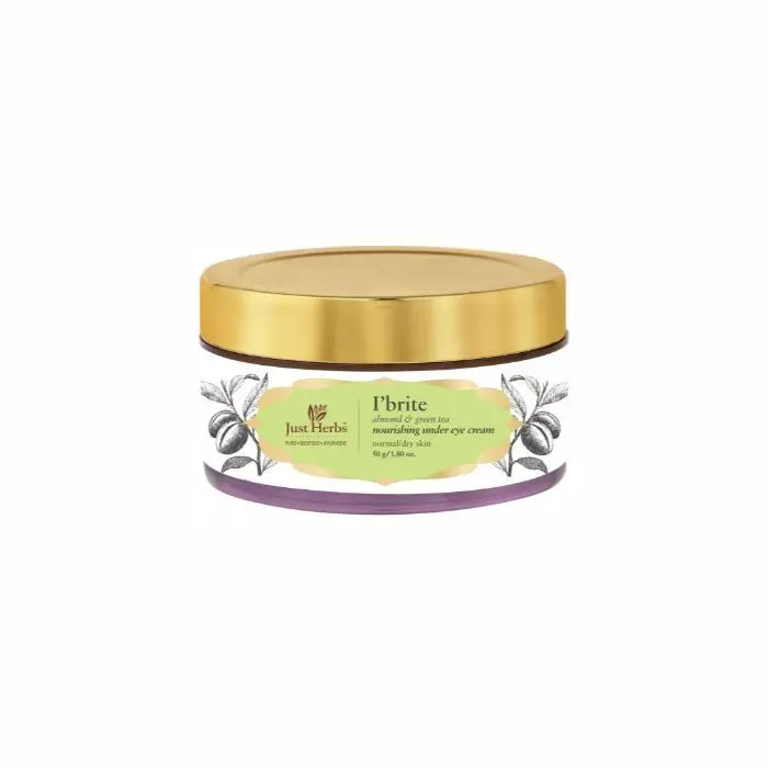 Just Herbs I’Brite Almond-Green Tea Nourishing Under Eye Cream (50 g)