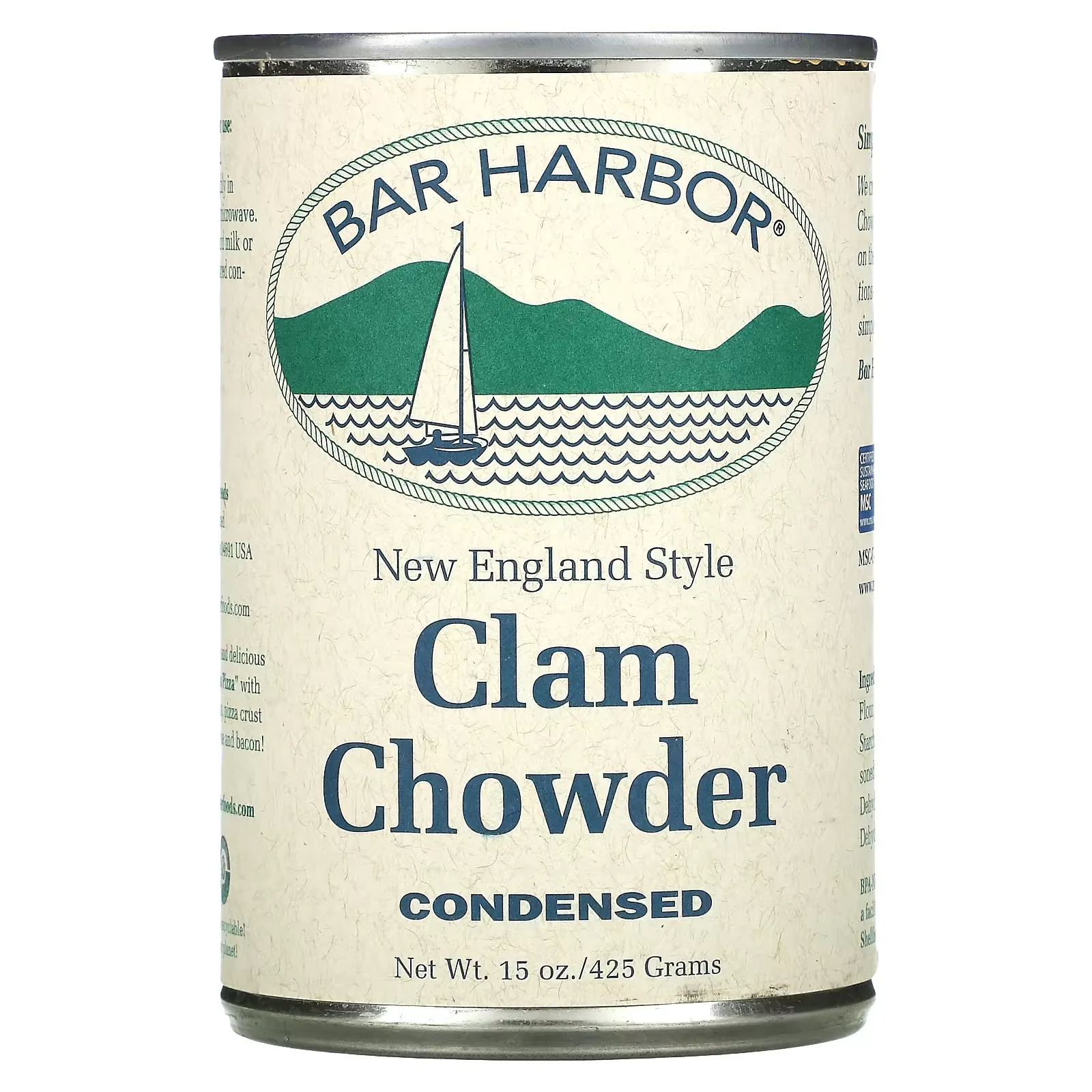 New England Style Clam Chowder, Condensed, 15 oz (425 g)