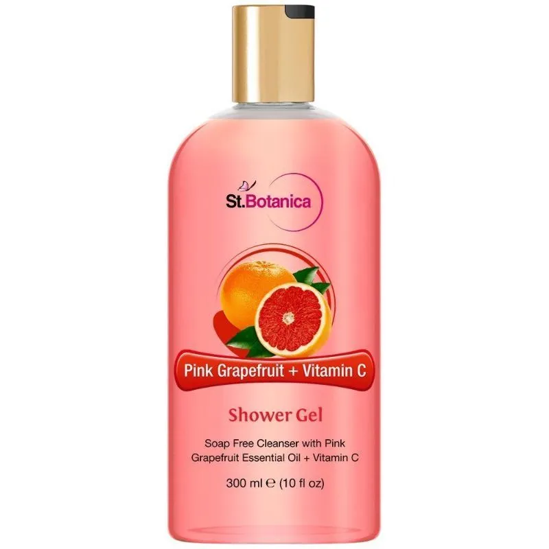 St.Botanica Pink Grapefruit & Vitamin C Shower Gel