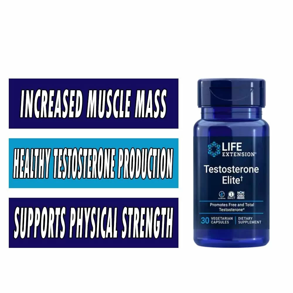 Life Extension Testosterone Elite - 30 Veg Caps