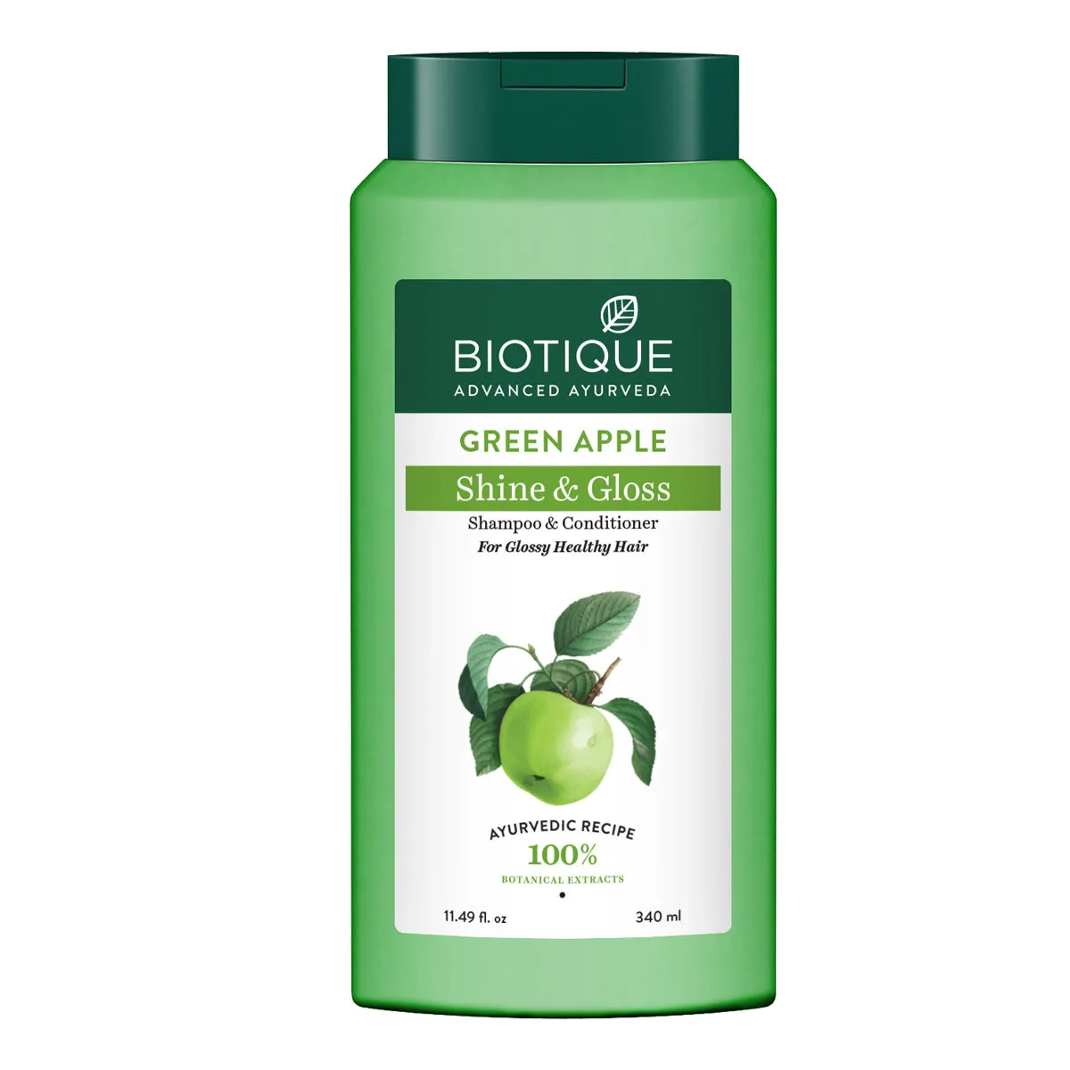 Biotique Green Apple Shine & Gloss Shampoo & Conditioner