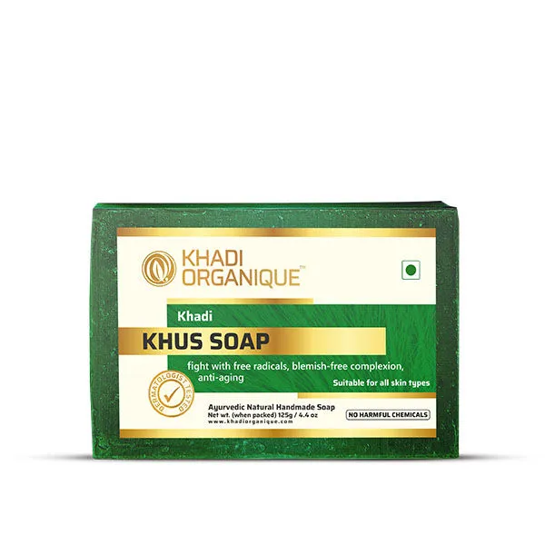 Khadi Organique Khus Soap