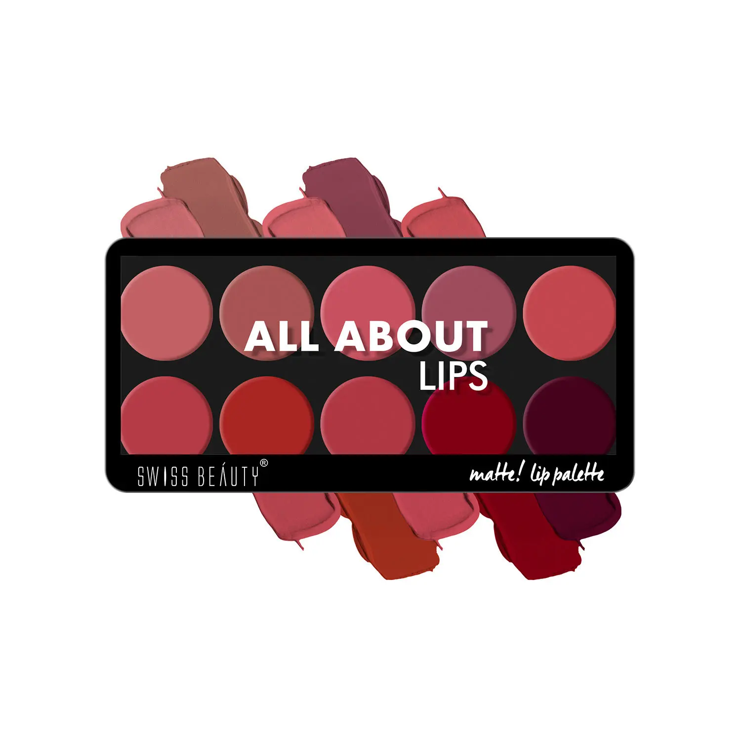 Swiss Beauty Lip Pallete - Multi-01 (12 g)