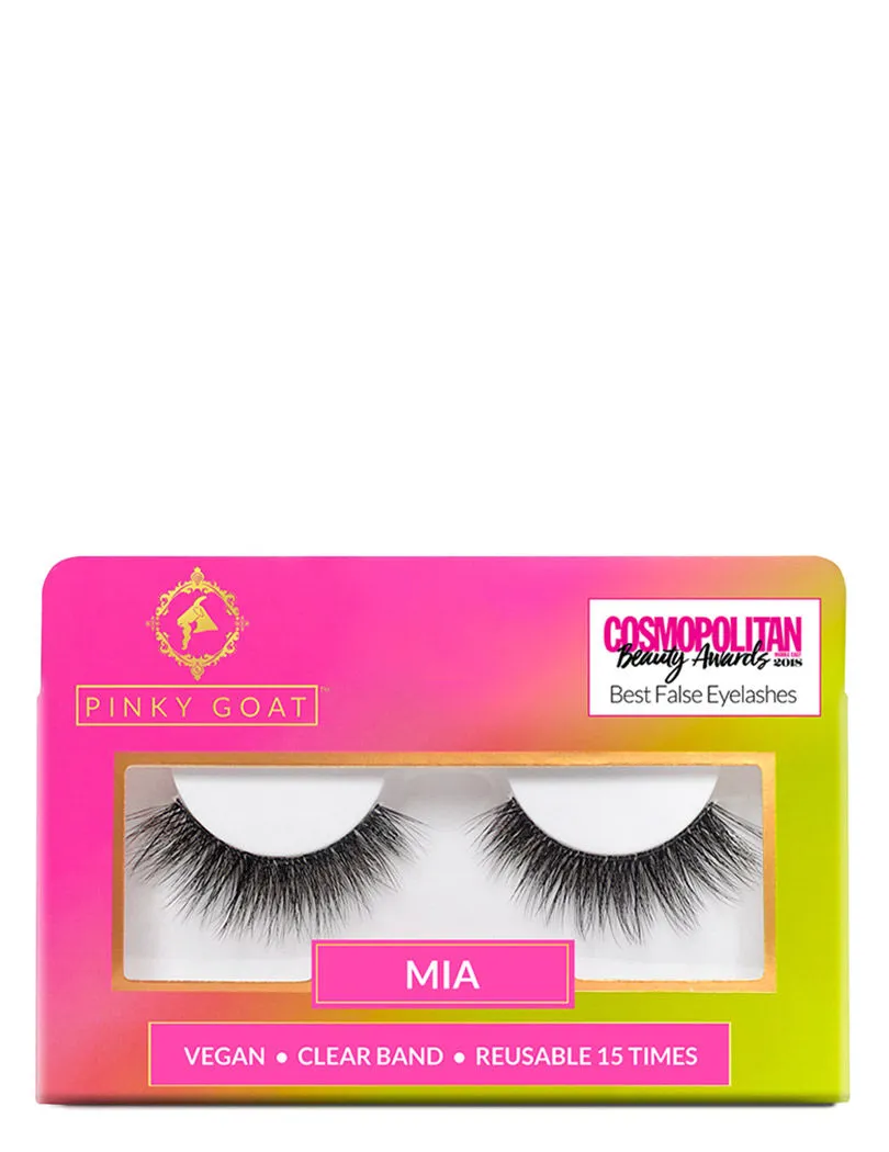 Pinky Goat Lengthening Vegan Lashes - Mia