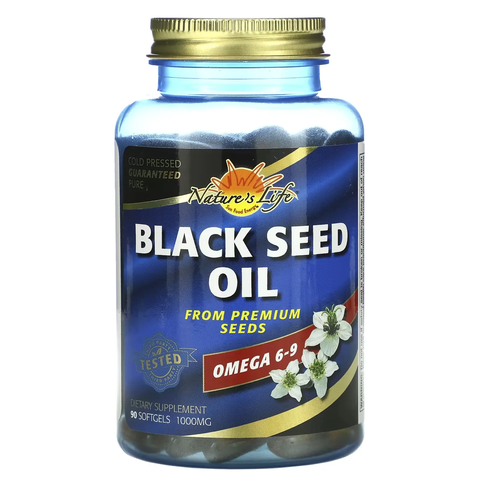 Black Seed Oil, 1000 mg, 90 Softgels