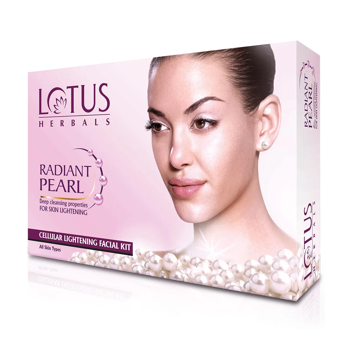 Lotus Herbals Radiant Pearl Cellular Lightening Facial Kit