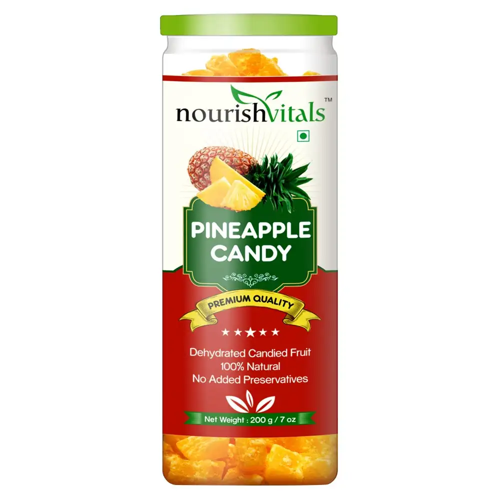 NourishVitals Pineapple Candy,  Pineapple  0.200 kg