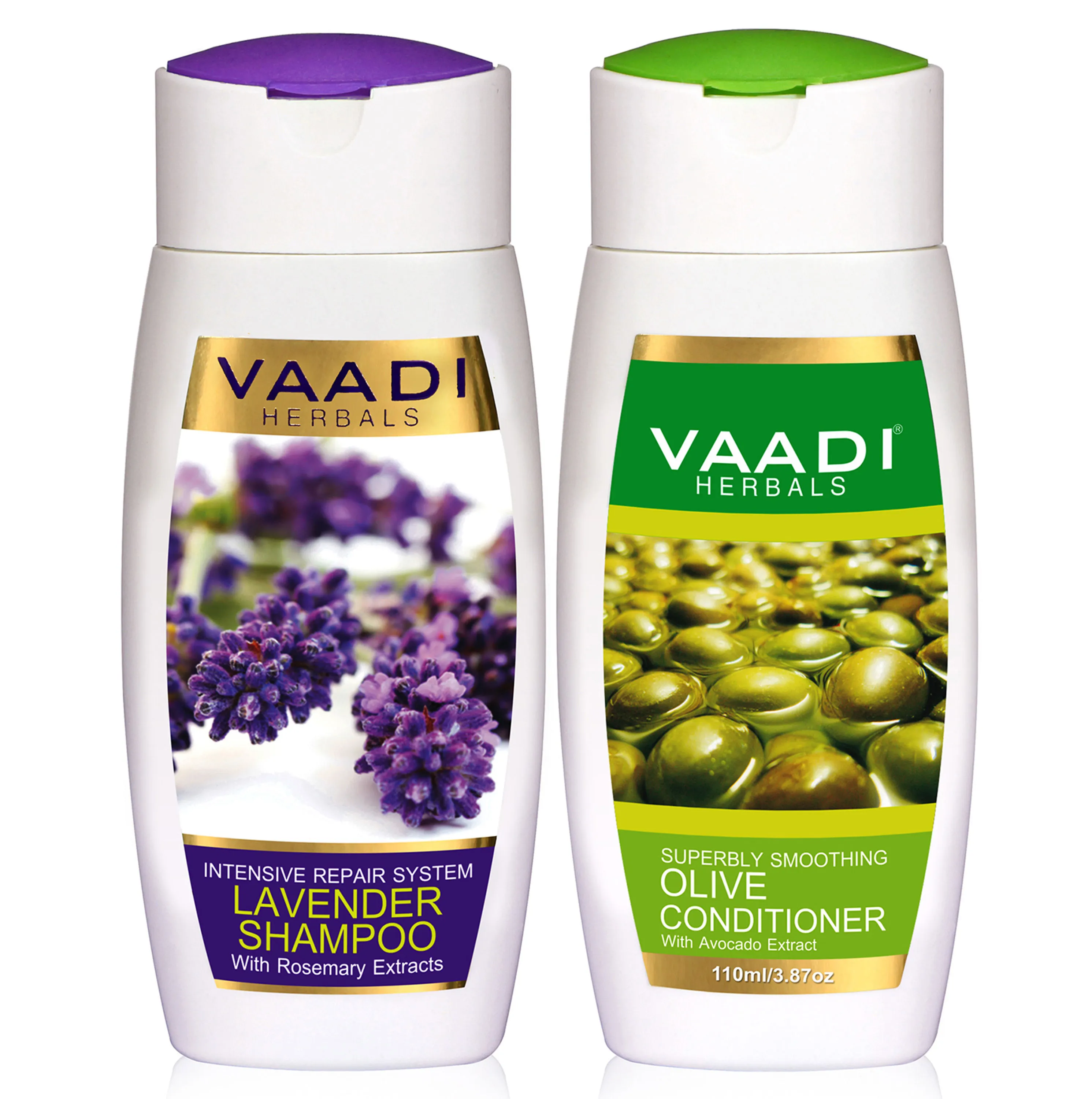 Vaadi Herbals Lavender Shampoo With Olive Conditioner