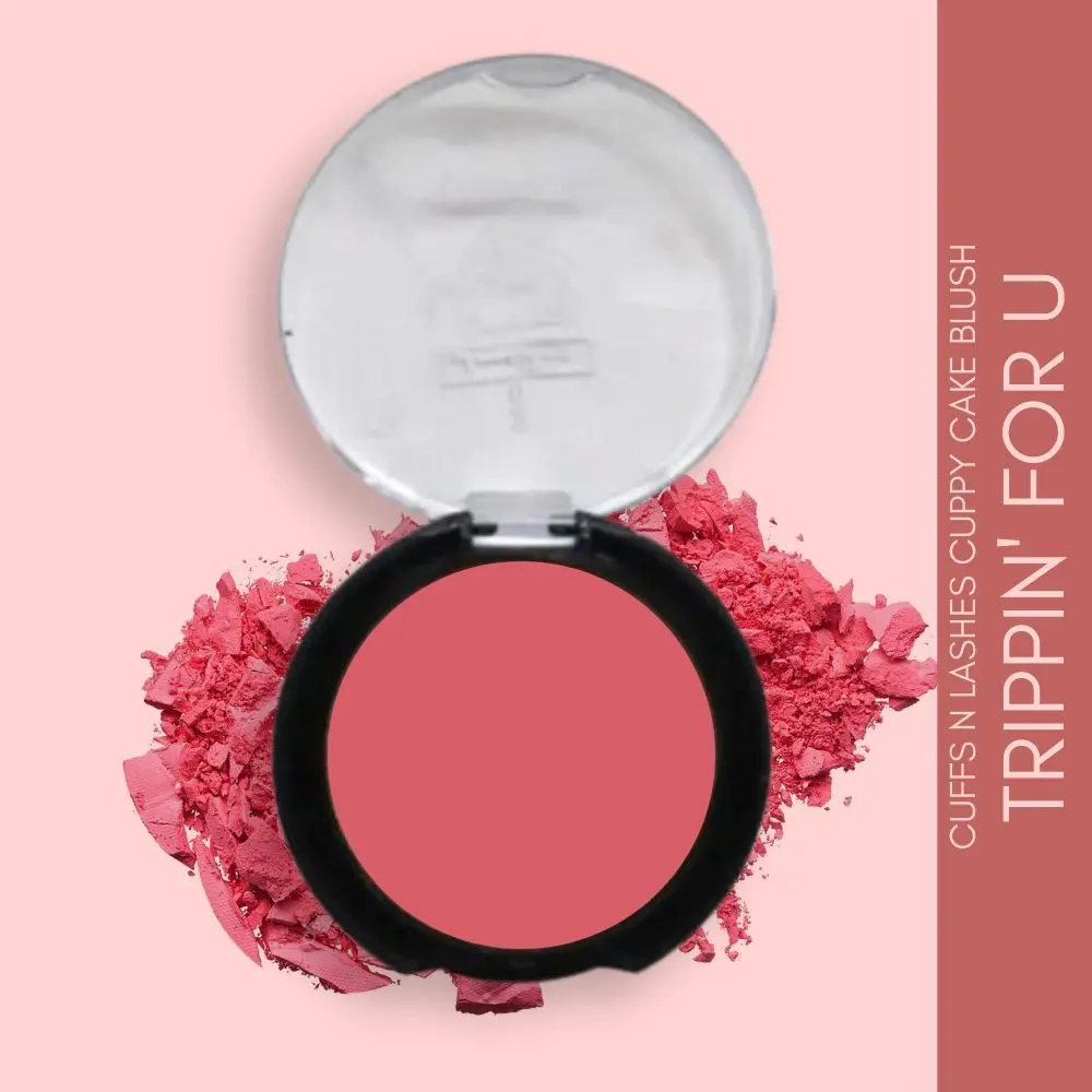 Cuffs N Lashes Cuppy Cake Blush, Trippin' 4U