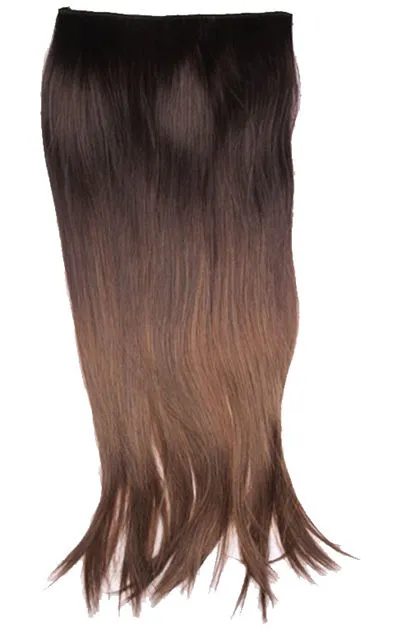 Streak Street Coffee Brown Ombre Hair Extensions