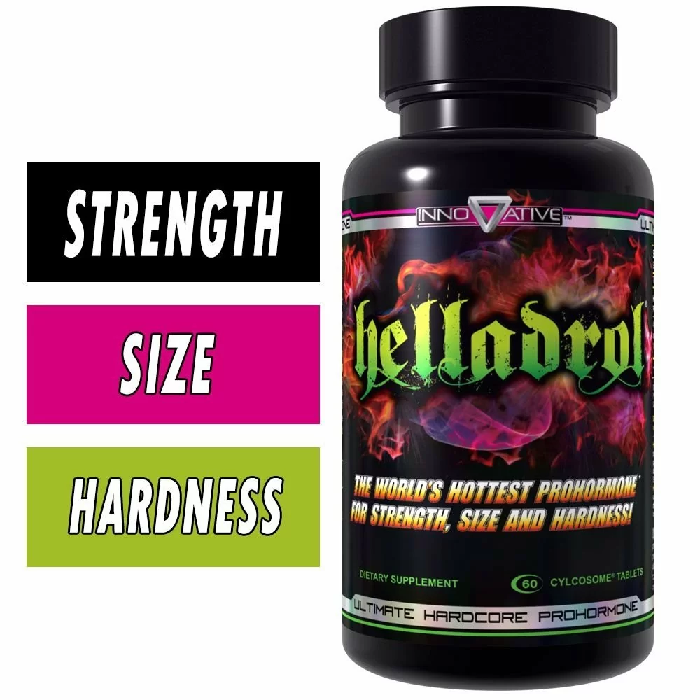 Innovative Laboratories Helladrol - 60 Cylcosome Tabs - Prohormone