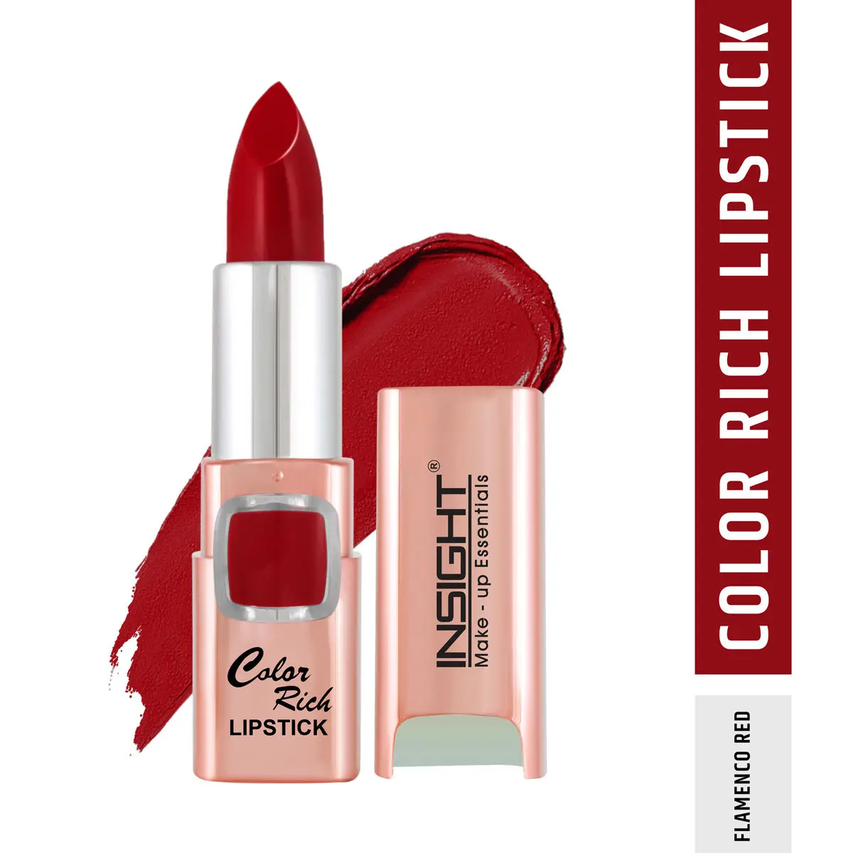 Insight Color Rich Liptick (L-23)_Flamenco Red (Matte)